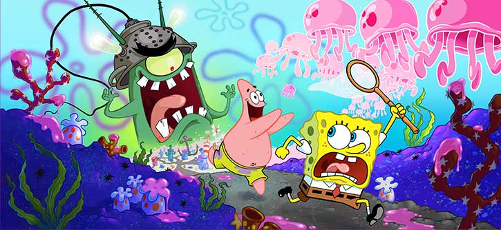 SpongeBob Adventures Key Art