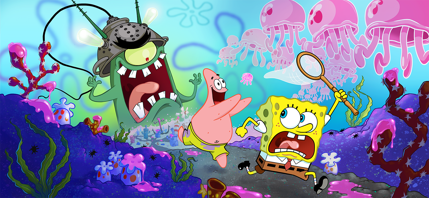 SpongeBob Adventures Key Art