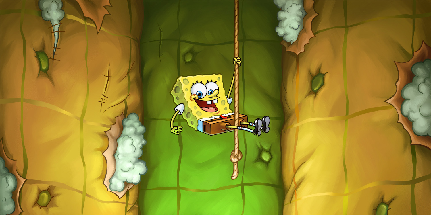 SpongeBob Lost in Couch