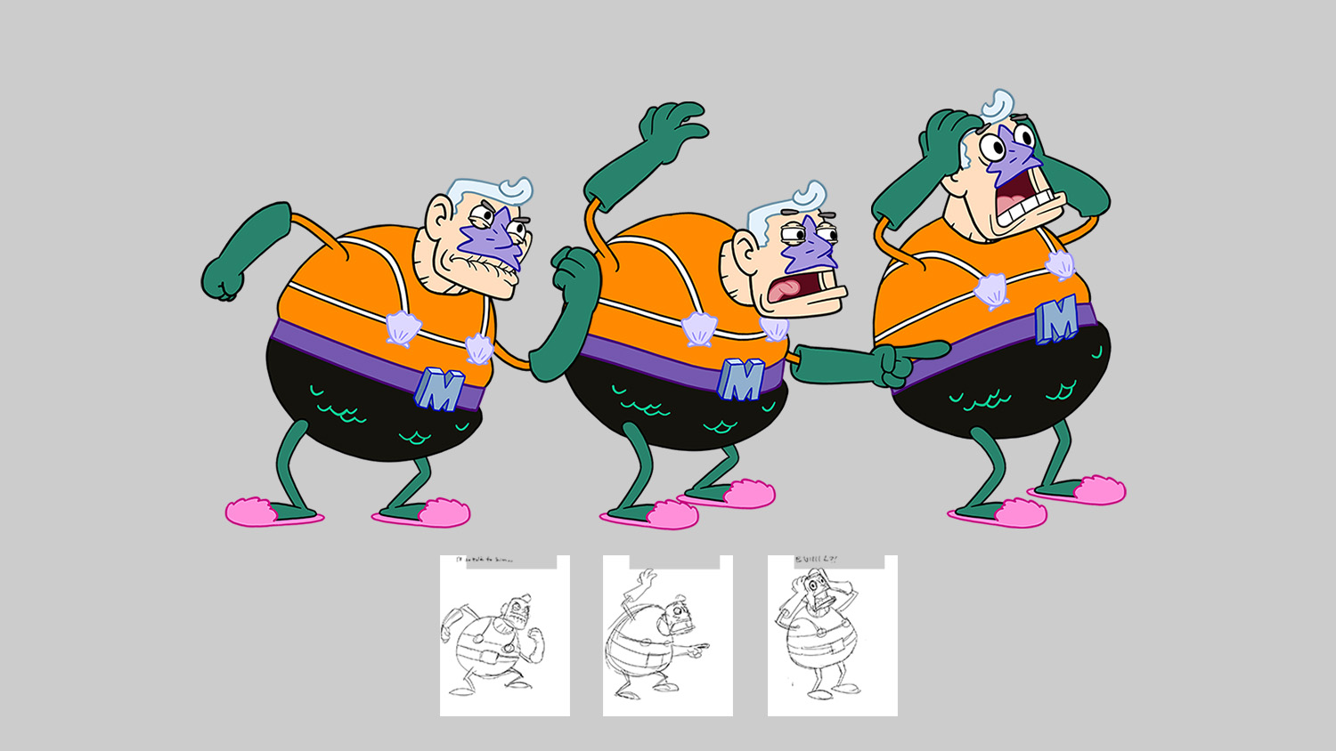 SpongeBob Spine Character Animation
